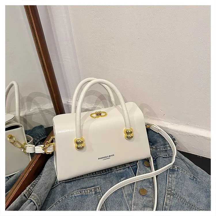 حقيبة صندوقية متخصصة لعام 2025، حافظة بمقبض علوي منظمي للنساء، محفظة كتف بمشبك قفل، حقيبة كروس عصرية، حبال نهارية ليلية #3