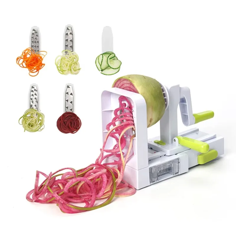 Hot Sale Manual Food Potato Spiral Vegetable Cutter