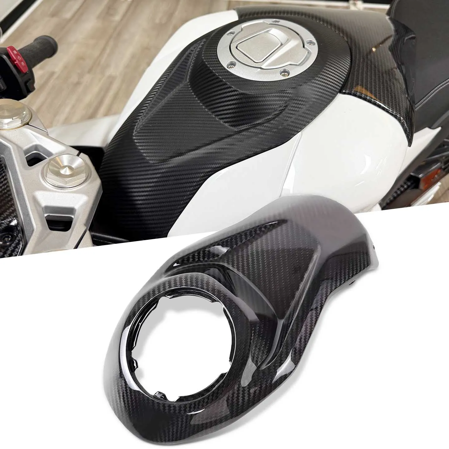 Akcesoria motocyklowe Osłona górna zbiornika paliwa Panel dekoracyjny Pokrywa zbiornika paliwa Ochraniacz do 450SR 450 SR 2022 2023 2024