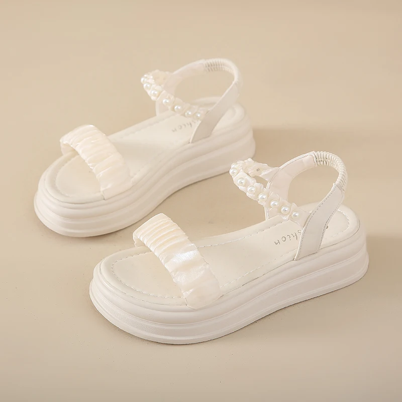 

Women Casual Slip-Resistant Shoes 4.5cm Heel Cushioned Soft Sole Non-Slip Rubber Outsole Comfortable Lightweight for Daily Wear