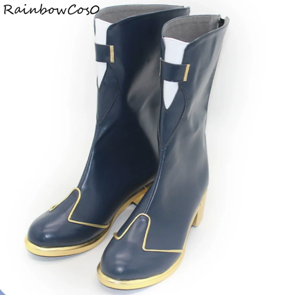 Fura Kanato 7th fes Virtual YouTuber VTuber hololive Scarpe Cosplay Stivali Gioco Anime Halloween Natale RainbowCos0 W4864