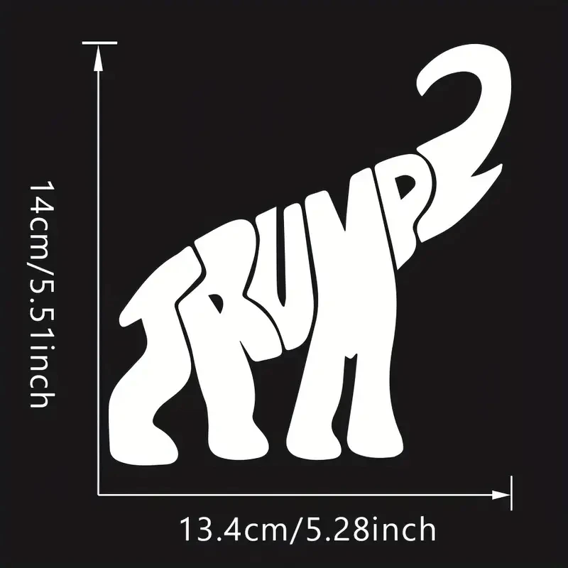 Make A Statement With This Stylish Trump Potus Elephant Vinyl Sticker decal!