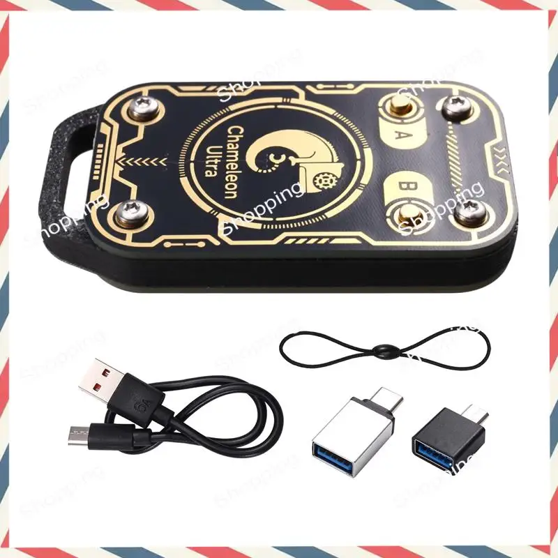 

M20K Chameleon Ultra RFID Считыватель смарт-чипов Эмулятор смарт-карт 125 кГц 13,56 МГц ID IC Декодирование карт NFC Дубликатор