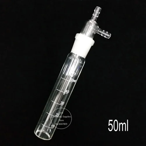 Imagen 2 del producto Botella absorbente de impacto de vidrio, muestreador de Gas de impacto para experimentos, laboratorio, 10ml-500ml, 1 unidad/lote