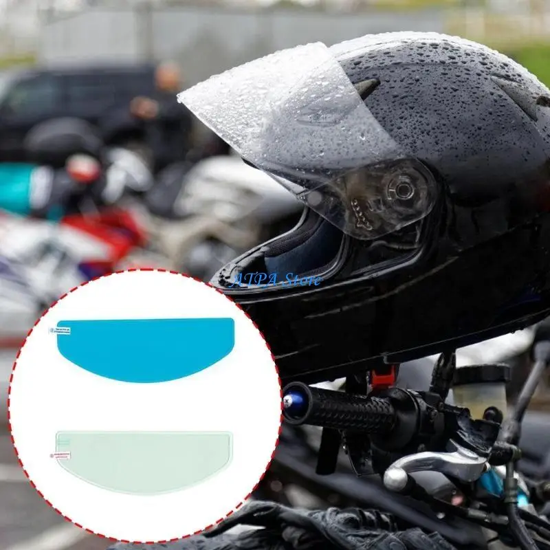 

U13C Protective Film Rain & Fog Protections for Motorcycle Helmets Against Rain & Fog