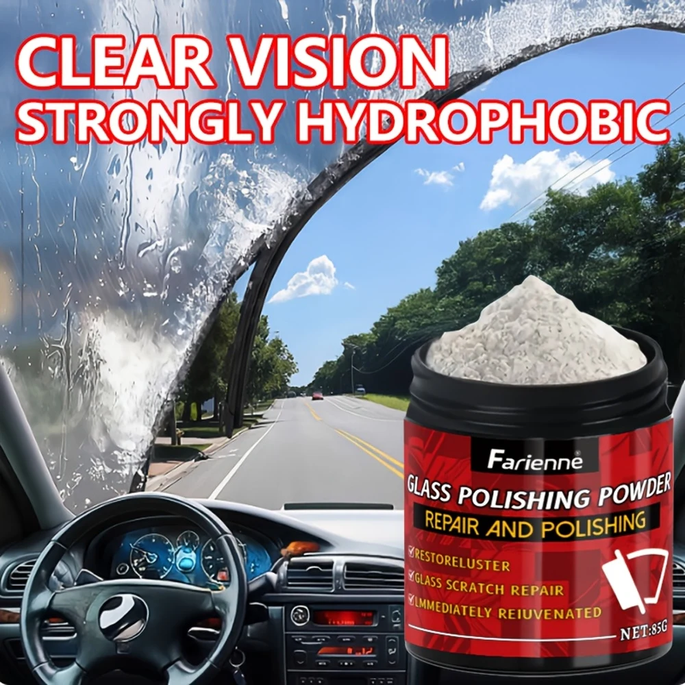 Высококачественный порошок для полировки стекла — профессиональная полировка поверхностей стекла для удаления царапин меньшинств и восстановления стекла транс.