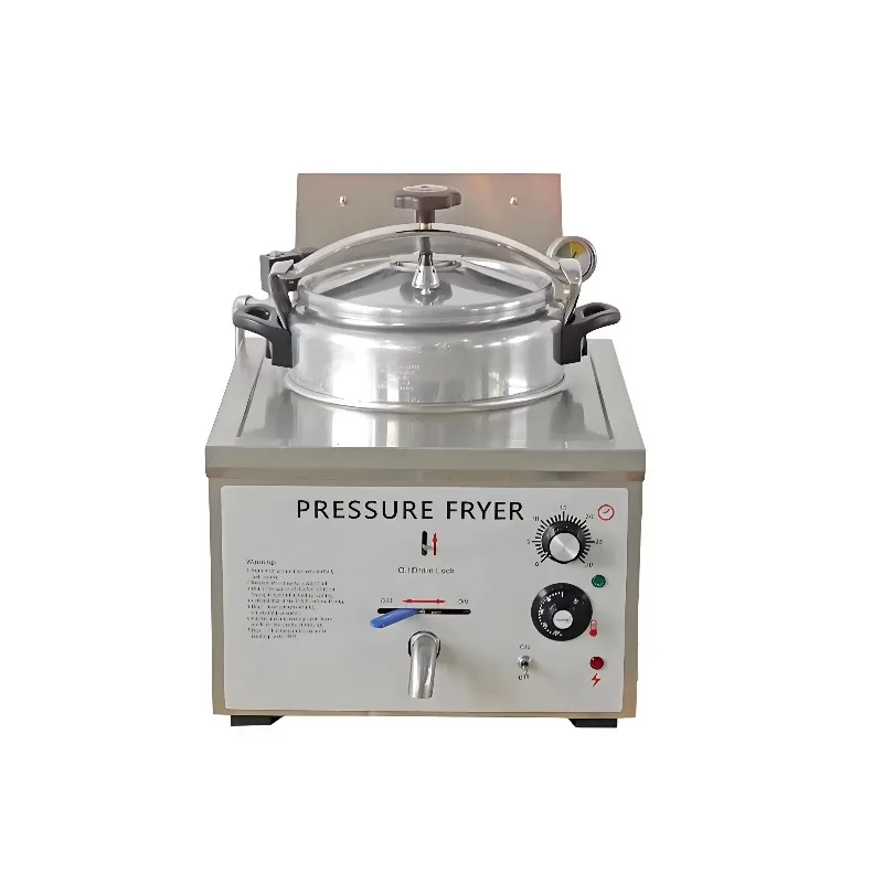 16L Commercial Electric Chicken Henny Penny KFC Broaster Deep Fryer Machine Parts Equipment Pressure Fryer view 2