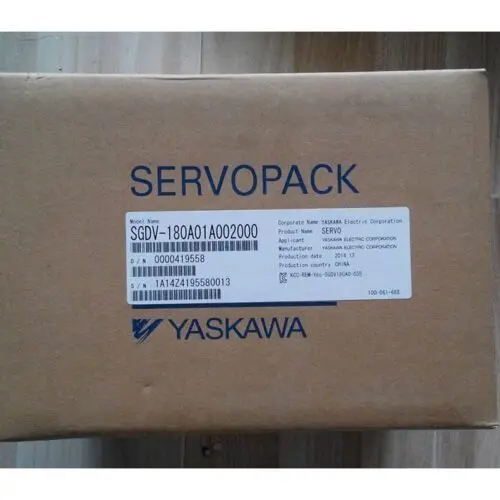 One YASKAWA SGDV-180A01A002000 Servo Drive New Expedited Shipping