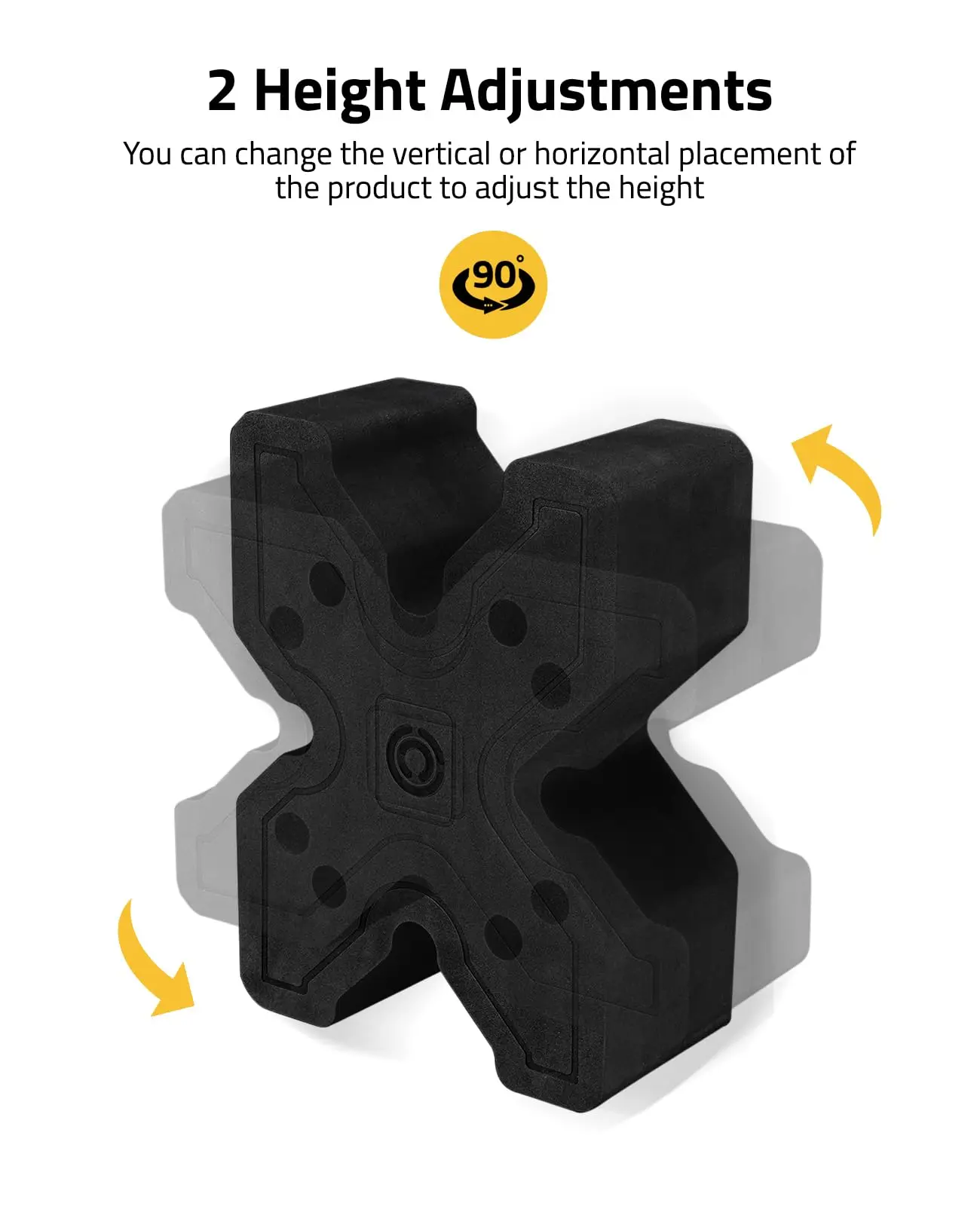 

CVLIFE Big Size X-Block Shooting Rest Lightweight EVA Foam Gun Block for Shooting Recoil Reduction for Hunting Outdoor Activitie