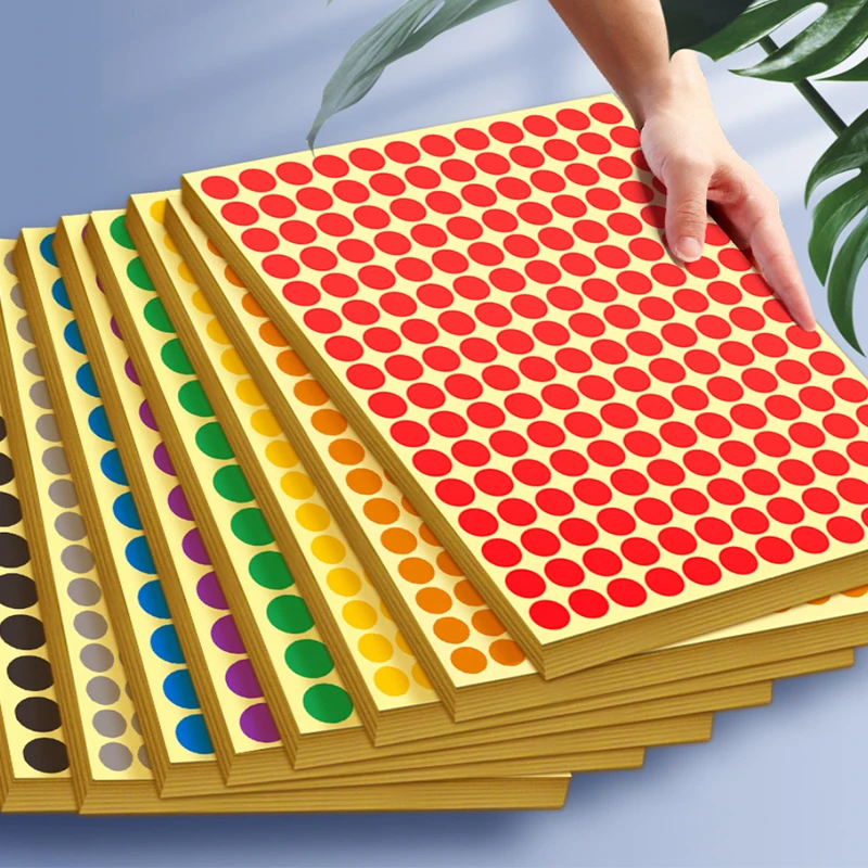 16 Color Label Dot …