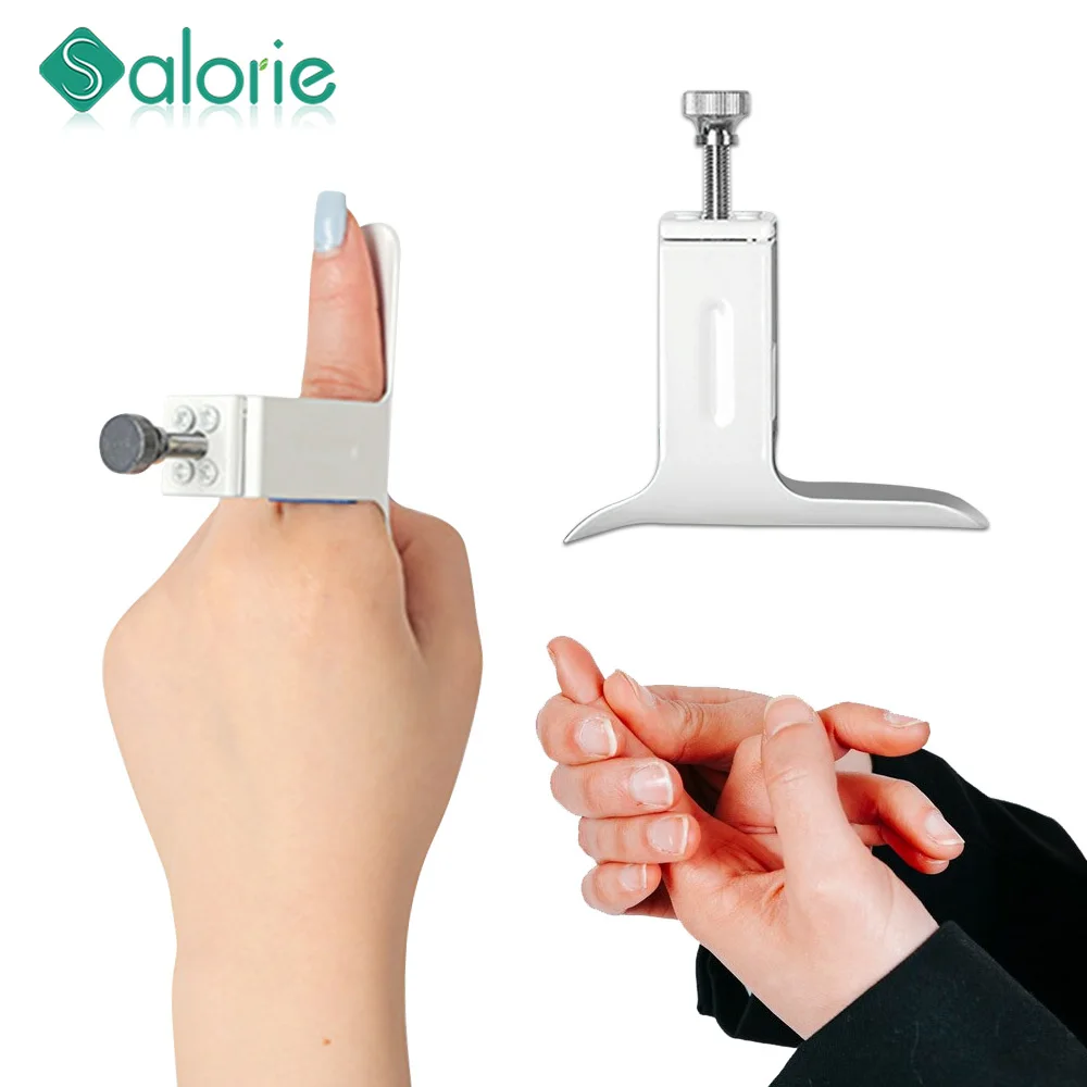 Finger Straightener Splint Finger Joint Extension Brace Corrector Pressing Device for Joint Tightness, Trigger , Arthritis