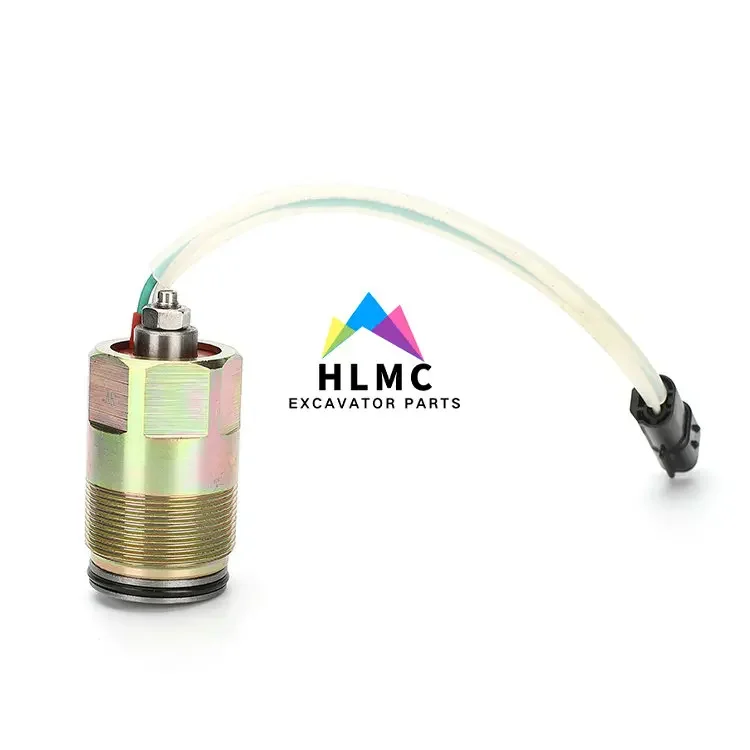 Excavator Hydraulic Pump Solenoid Valve SK200-1 SK200-6 K3V112 Main Pump Solenoid Valve MC609-7421120