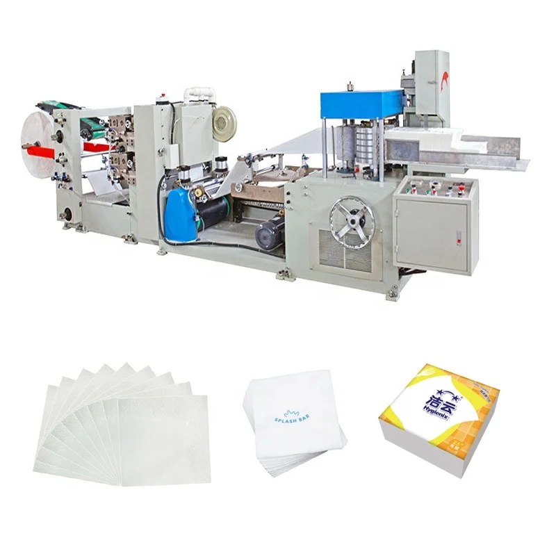FL Paper Napkin Machine Full Automatic Tissue Processing Machine For No‑man‑operated Napkin Production Line