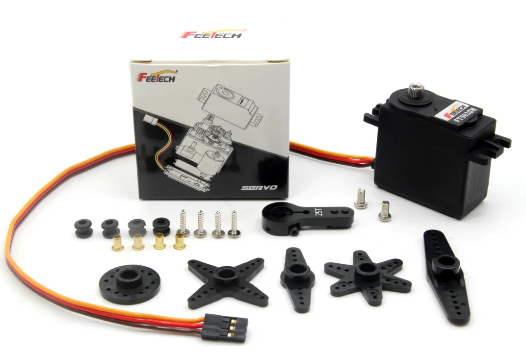 

Feetech FT5930M 35KG High Torque Servo Waterproof Robot Arm Device for RC Multi Motor Drones Made of High Quality Metal