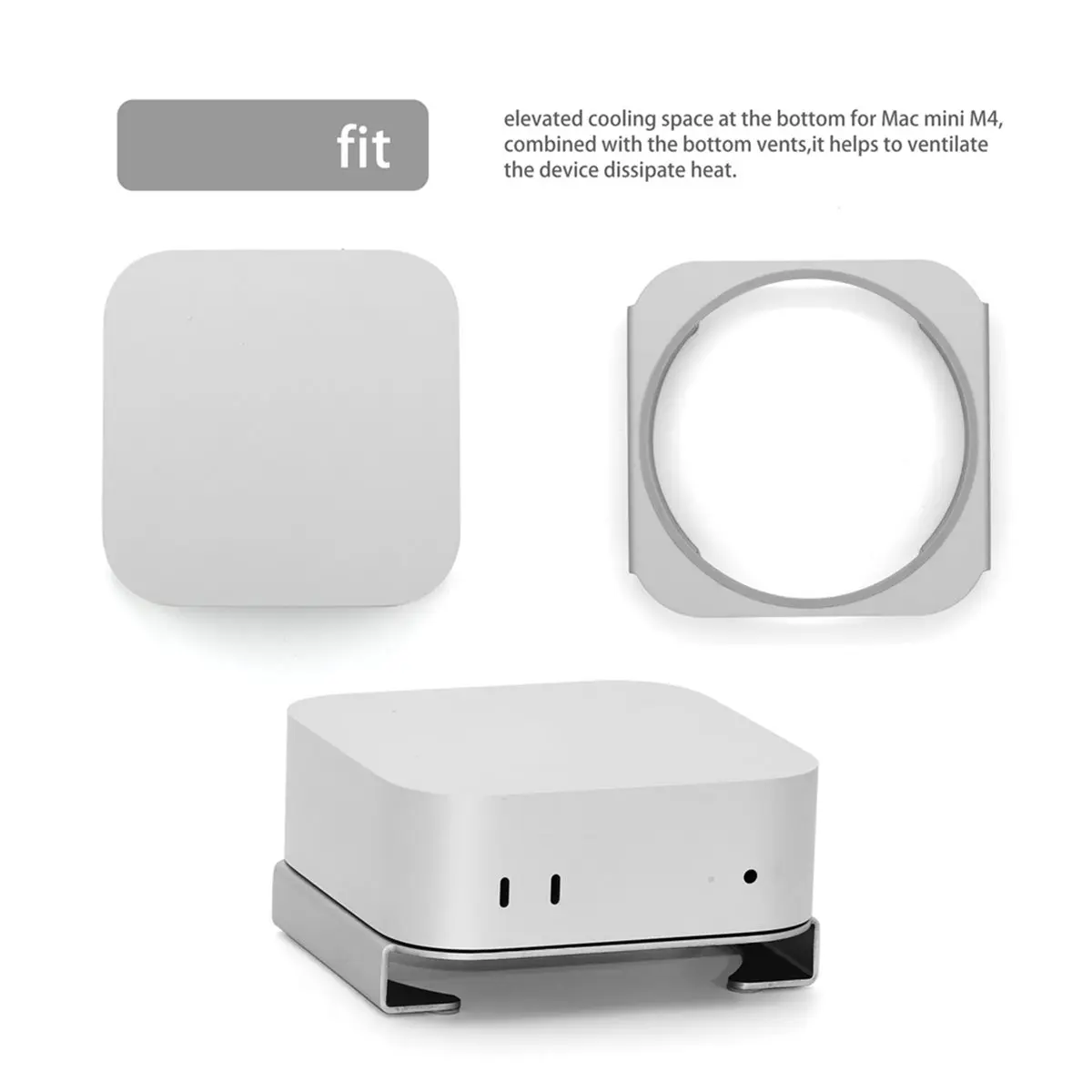 Digital Essentials Desktop Stand for Mini / Pro Base Bracket Heat Dissipation Aluminum Mount Dock Cooling Holder Accessories