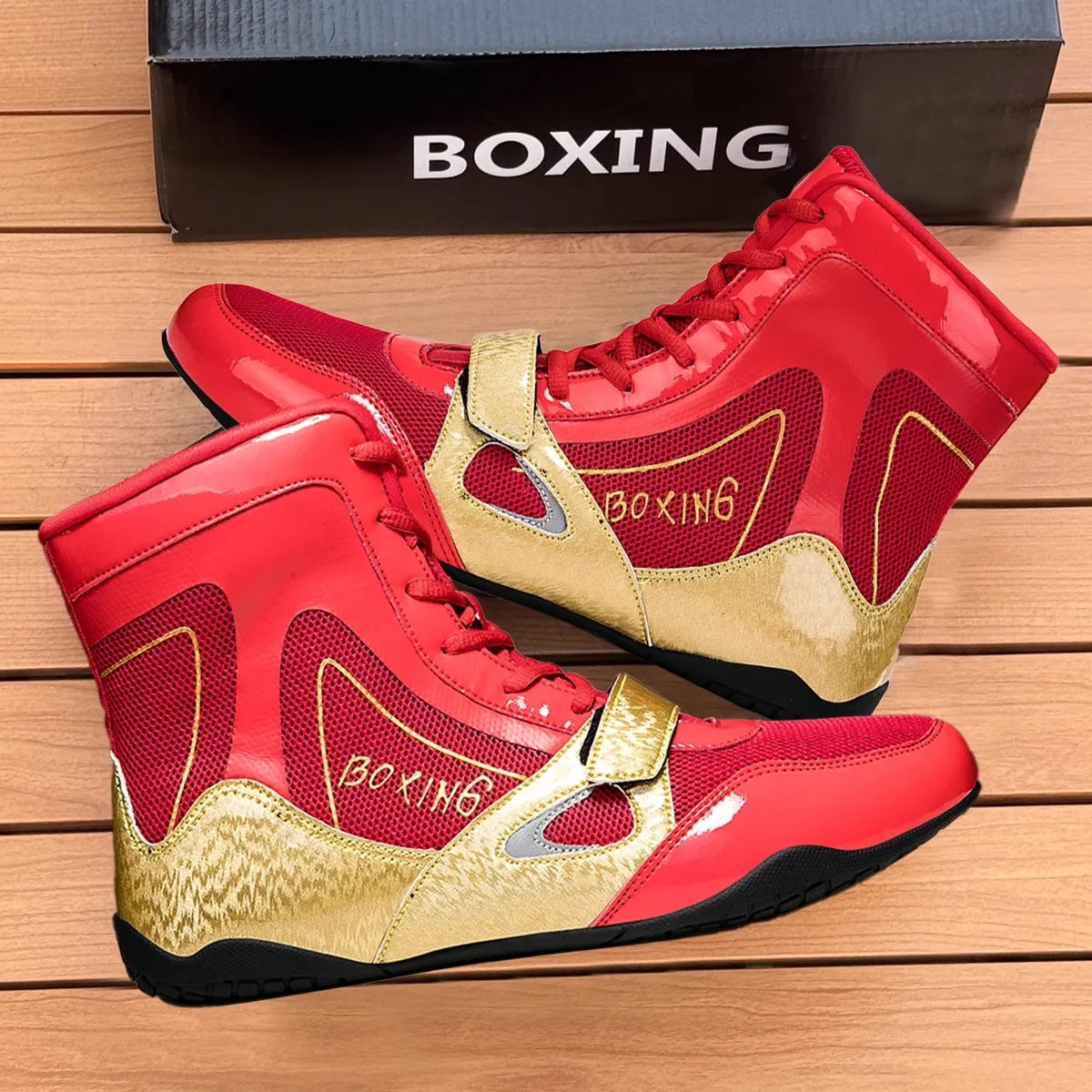 

Hot Seller for Winter 2025 Professional-Grade High-Quality Anti-Slip, Wear-Resistant Power Wrestling Shoes Training Shoes