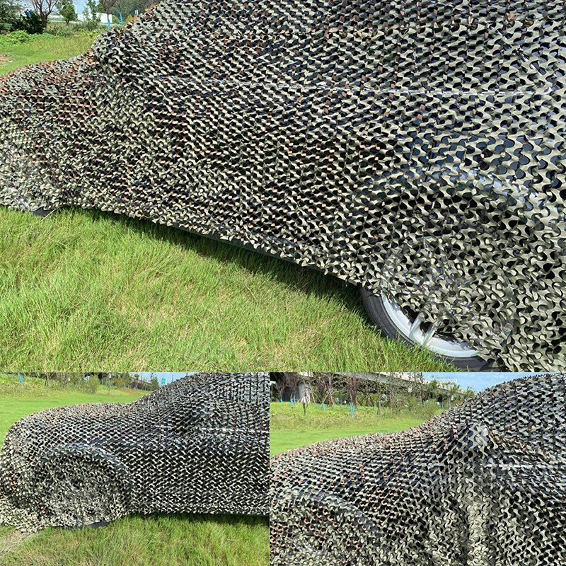 Vilead 2x3 3x3 3x4 4x5M Woodland Pergola Camouflage Camo Nets Home Yard Decoration Outdoor Army Car Shelter Shade