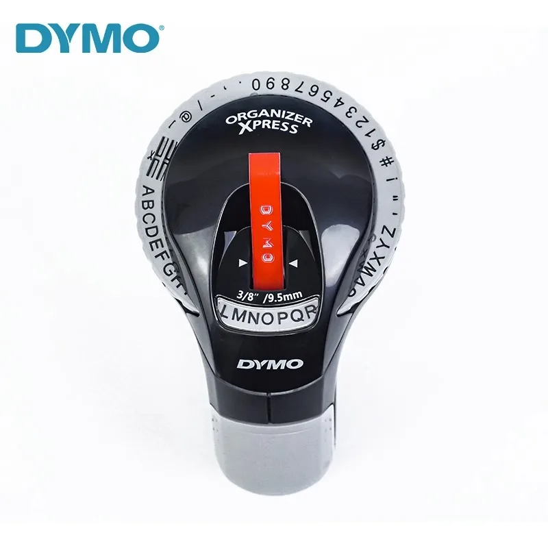 Dymo 12965 Manual Label Printer Omega 3D Embossing Typewriter Organizer Xpress DIY Print 9mm 1610 1540 1880 Motex Label