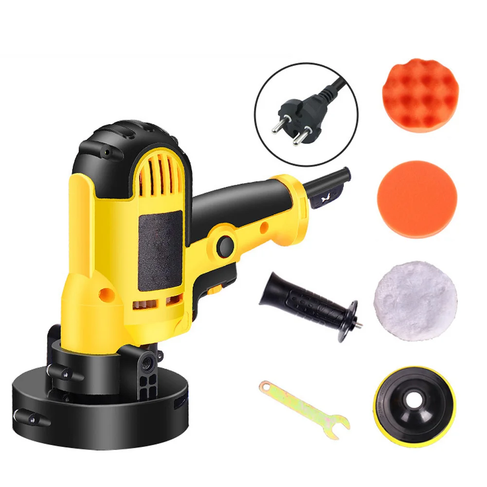 700W Car Polishing Kit Car Buffer Polisher Waxer With Detachable Handle Handheld Electric Polishing Grinder Sander For Car