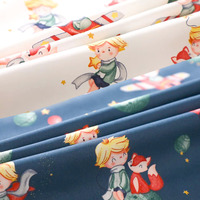 160*50 Kids Printed Cotton Twill Fabric For DIY Bedding Cloth Sewing Patchwork Quilting And Fashion Dress Making Fabrics
