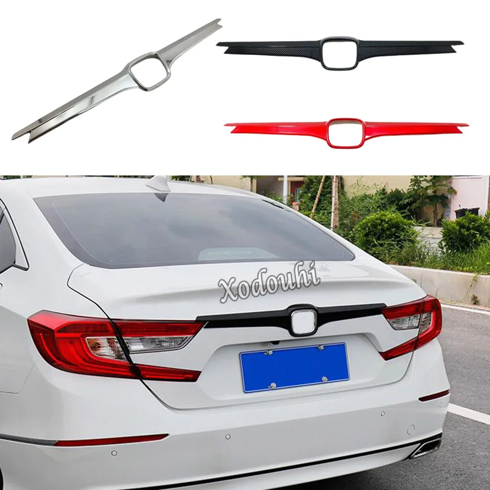 

Стайлинг автомобиля, крышка из АБС-пластика/стали, рамка задней двери, накладка на багажник, лампа багажника для Honda Accord 10 2018 2019 2020 2021 2022 2023