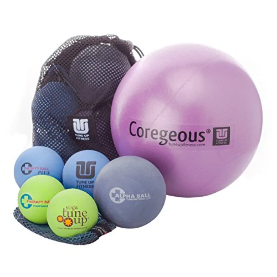 Tune Up Fitness Roll Model Starter-Kit zur Haltungskorrektur und Muskelregeneration in Schwarz mit Schaumstoffmaterial und hoher Haltbarkeit