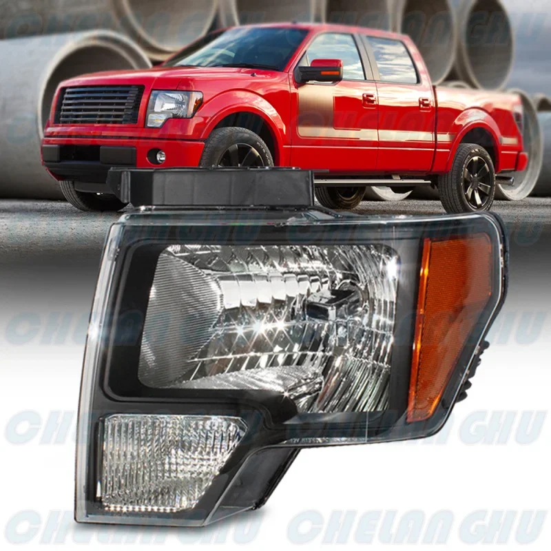 

HeadLight For Ford F150 2010 2011 2012 2013 2014 Left Side Front HeadLamp Without Bulbs FO2502289 DL3Z13008EC car accessories