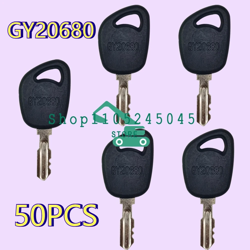 50Pcs New Starter Keys GY20680 AM131946 for Cub Cadet Delta Poulan MTD Toro Mower Lawn T