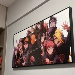 Naruto Family Portrait Anime Animation Peripheral Xiao Cartoon Decorative Painting Bedroom Background Wall Mural