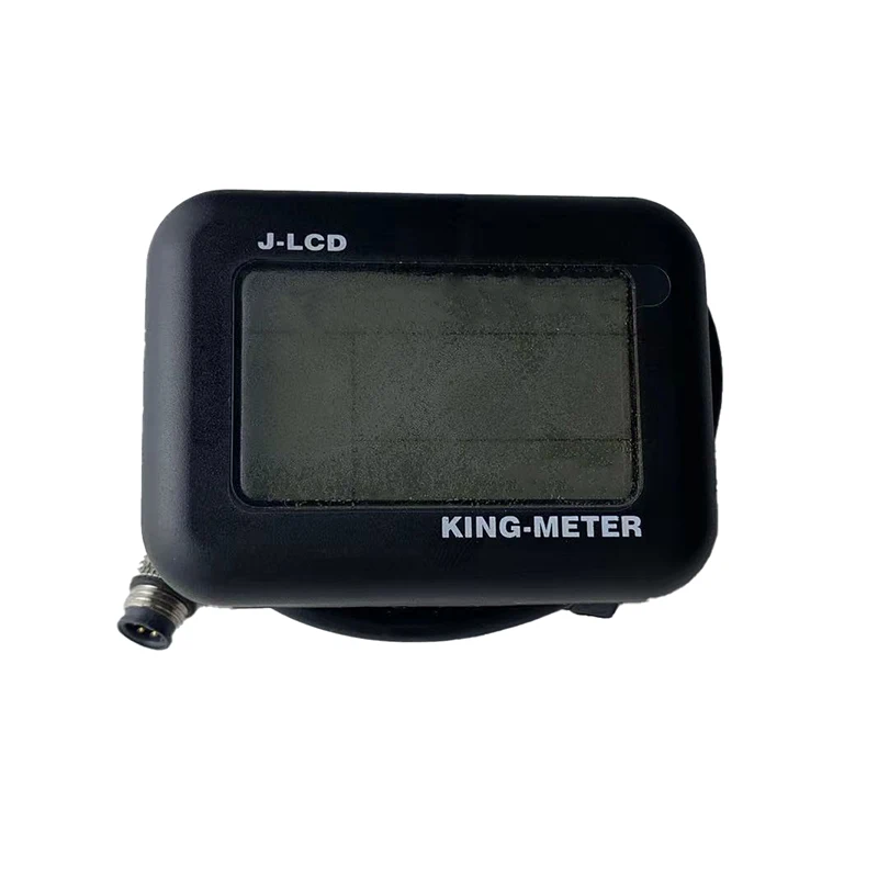 

Display Electric Bike J-LCD KING-METER 5Pins Waterproof Female Connector Instrument Monitor Replacement Parts Panel Bafang Kits