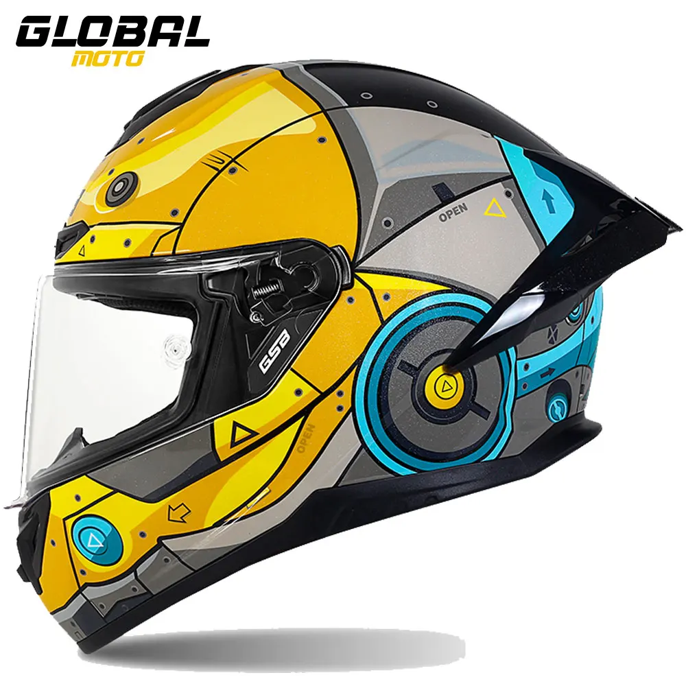 

Motorcycle Helmet Men Women Casco Moto Motocross Motorbike Full Face Helmet Professional Off Road Helmets High Quality S-3XL