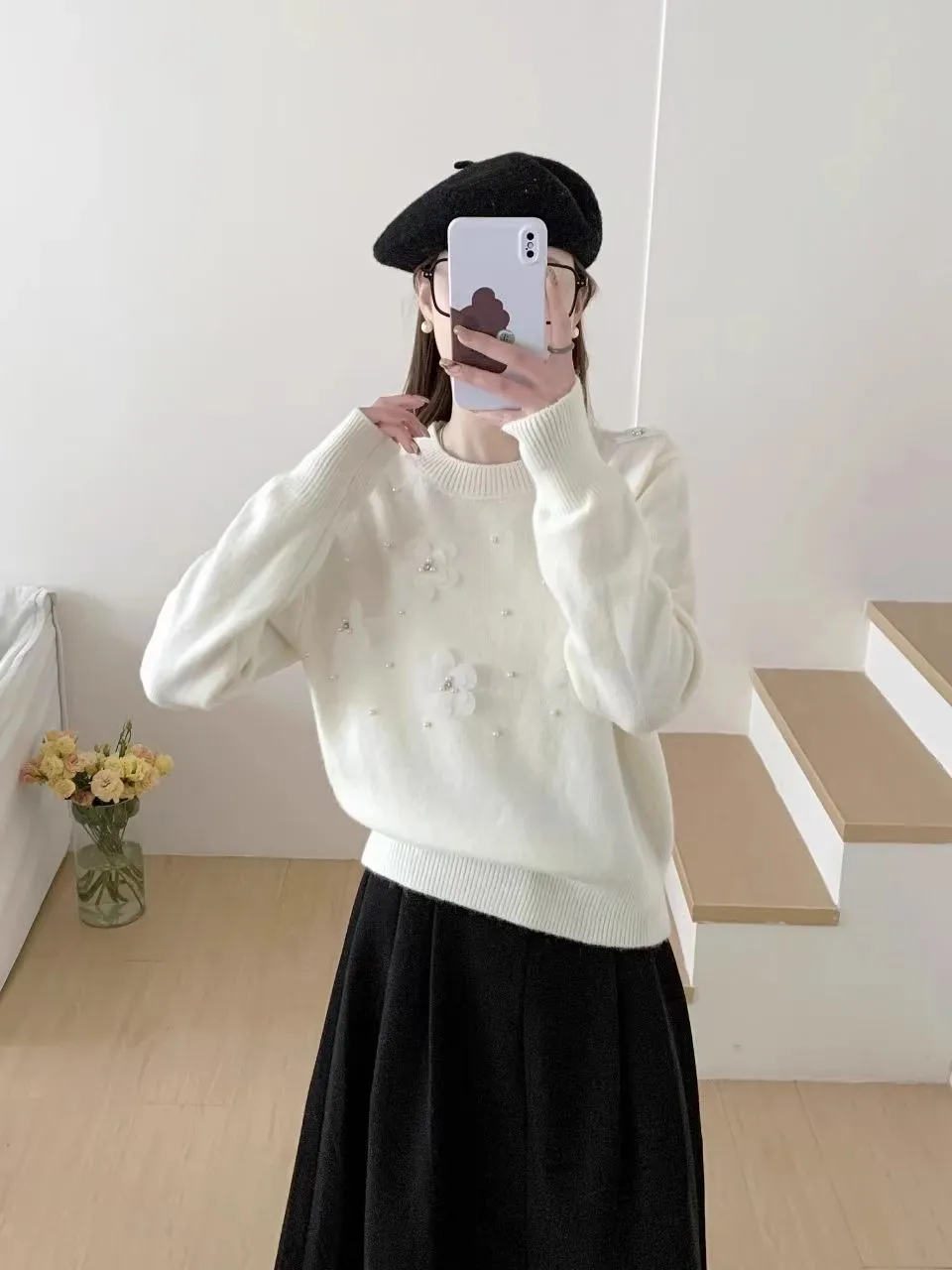 

Осень-зима, однотонный вязаный кружевной базовый свитер irt, женский модный маленький ence, длинный круглый свитер свеч Ne для поездок на работу