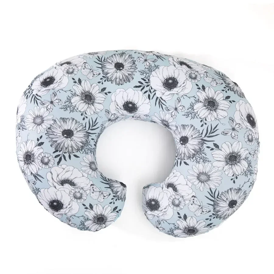 Maternity Breastfeeding Pillow Multifunctional Soft Cotton Printed Baby Waist Support U-Shaped Cushion Newborn Feeding Pillow