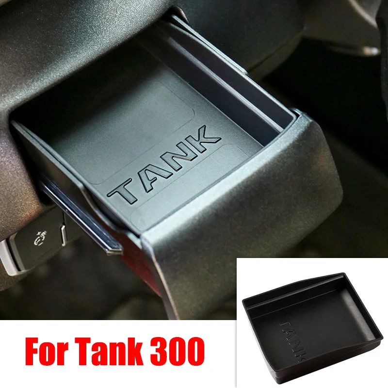 For Great Wall Tank 300 Customizable Main Driver's Drawer Box Ashtray Storage Organizer Interior Decoration Accessories