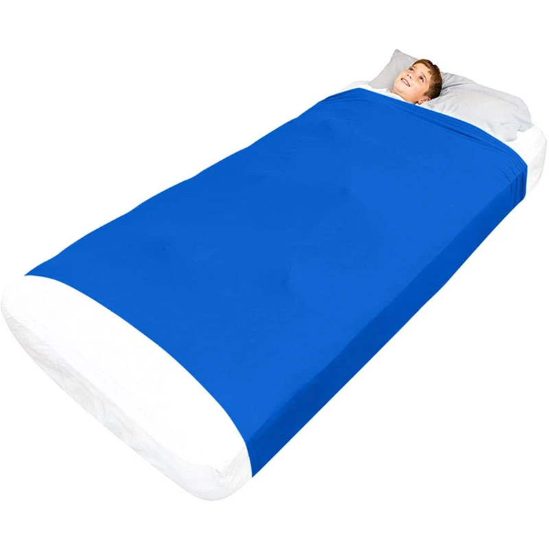 

Sensory Bed Sheet Breathable Stretchy Compression Sheet Cool Comfortable Sleeping Bedding for Kids Adult Alternative to Blankets