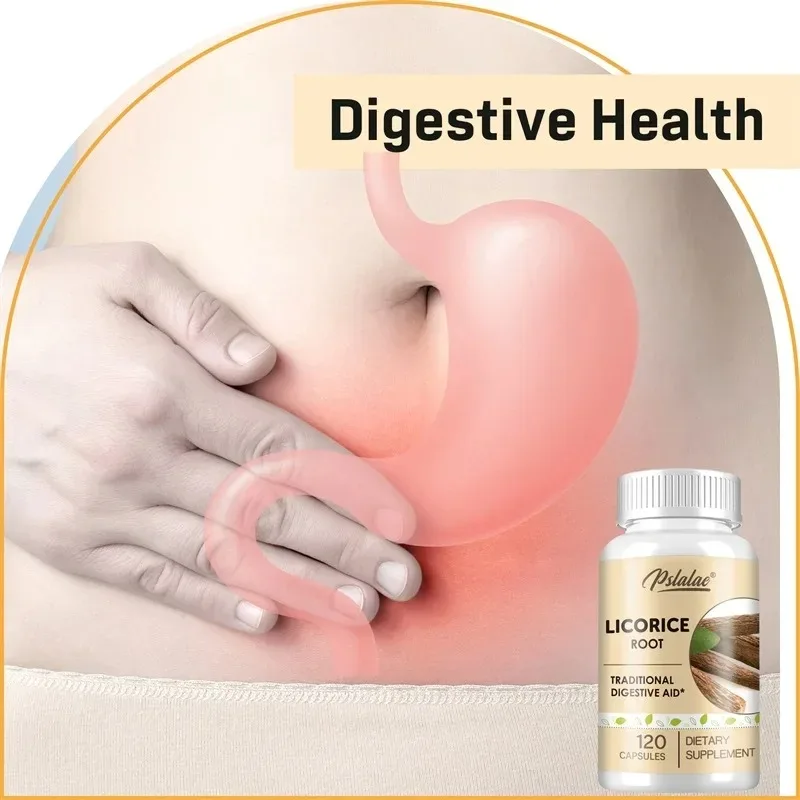 جذر عرق السوس - تبييض، يحافظ على توازن رطوبة البشرة، وتعزيز الهضم والتمثيل الغذائي