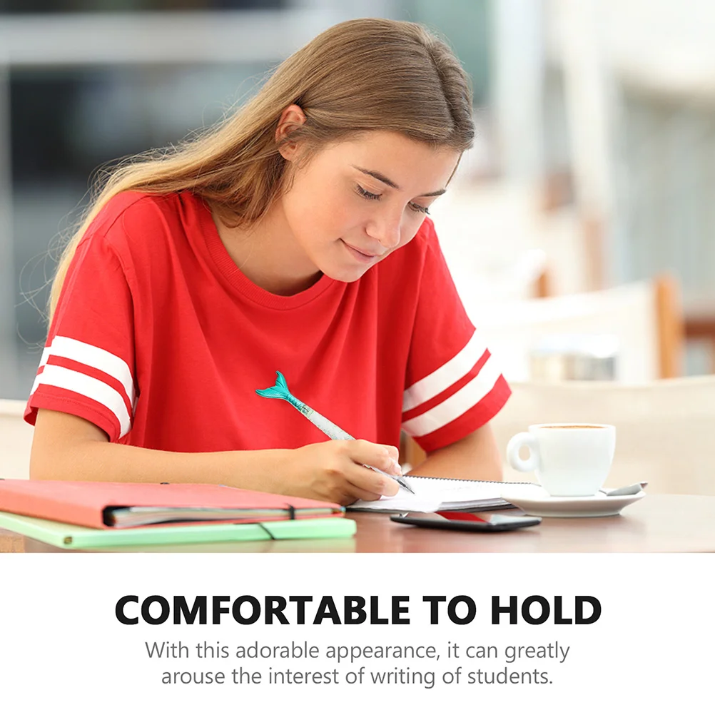 Zeemeermin Balpen Student Briefpapier Pennen Balpen Fee Gel Plastic Inkt Ondertekening