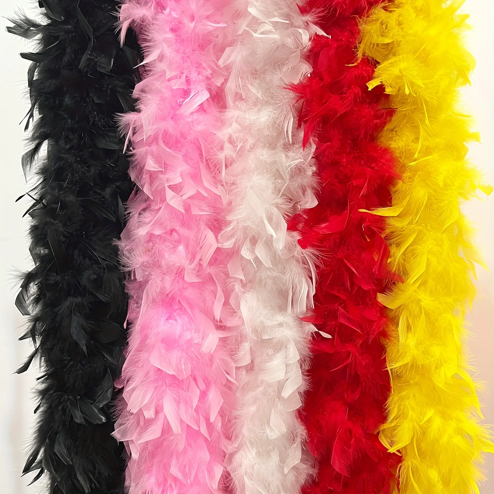 Оранжевый пушистый боа из турецких перьев, 2 метра, 40 г, 60 г, 90 г, шарф с перьями Chandelle, шаль для праздничного платья, украшение одежды