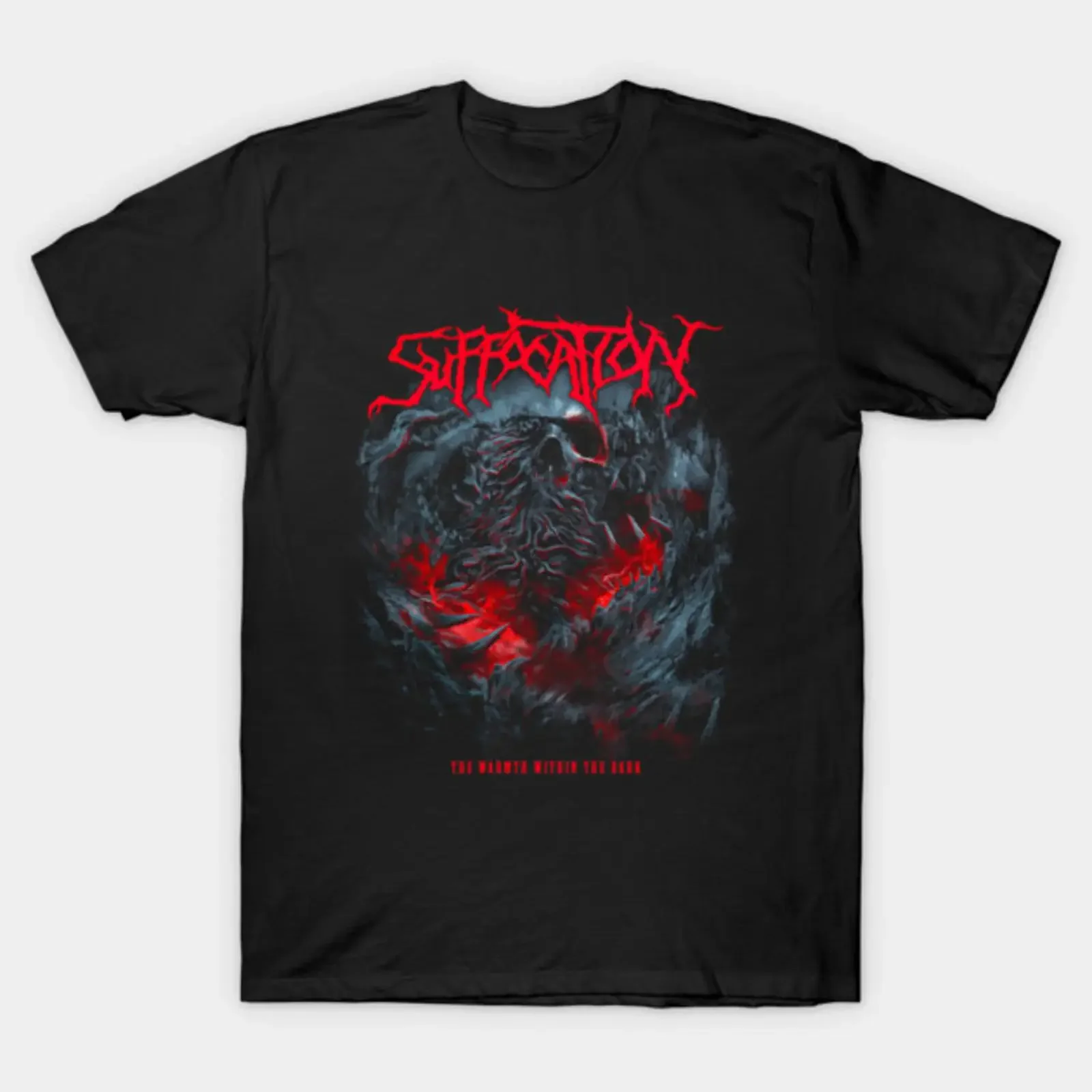 Suffocation The Warmth Within Dark Inferno T Shirt vintage Washed Soft Casual Stylish Top For Everyday Wear Versatile