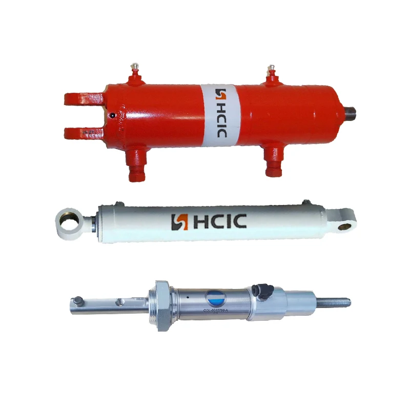 Dump Trailer Brake Master Low Noise And Low Energy Oil 63 Stroke Manual Pump Hydraulic Cylinder