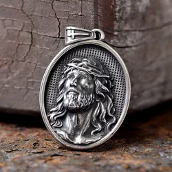 2024 Cross Amulet Jesus Angel Masonic Stainless Steel Men Necklaces Pendant Chain New In For Women Fashion Jewelry Gifts