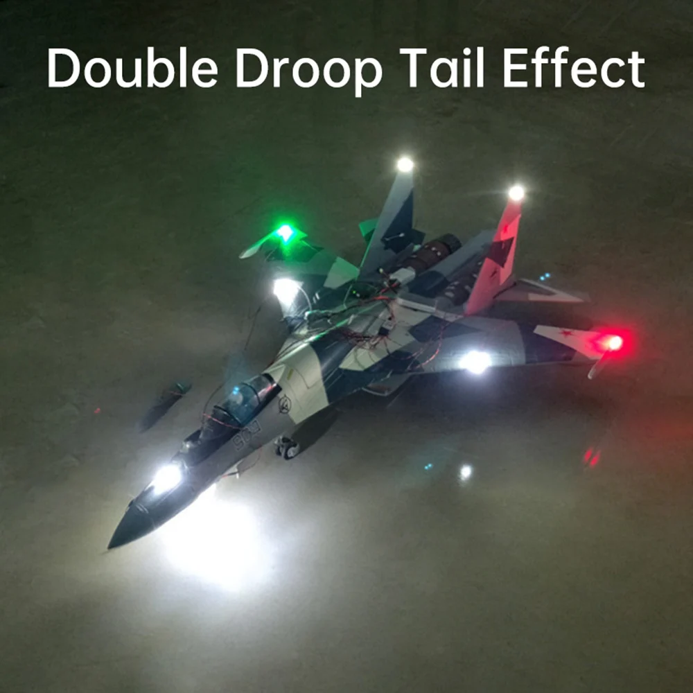 Wireless Simulation Navigation Light 1S Rechargeable 4 Modes LED Lights for RC fixed-wing Aircraft UAV FPV Drone Toy