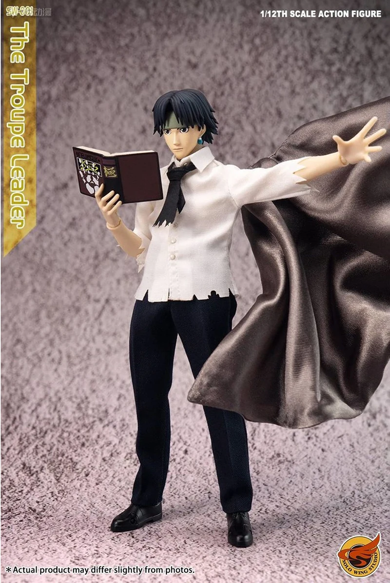 In Stock SoloWingStudio 1/12 HUNTERxHUNTER Phantom Troupe The Troupe Leader Chrollo Lucilfer PVC Anime Action Figures Model Toy