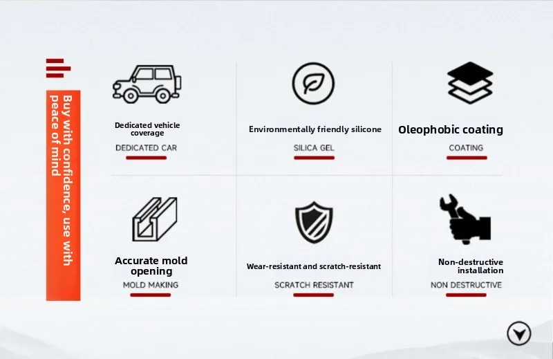 Zentrale Steuerung Push-Pull-Box Handlauf Box für Tank 500 Hi4-Z Hi4-T Auto Innen Zubehör Silikon Pad Innen Getränkehalter – Detail 2