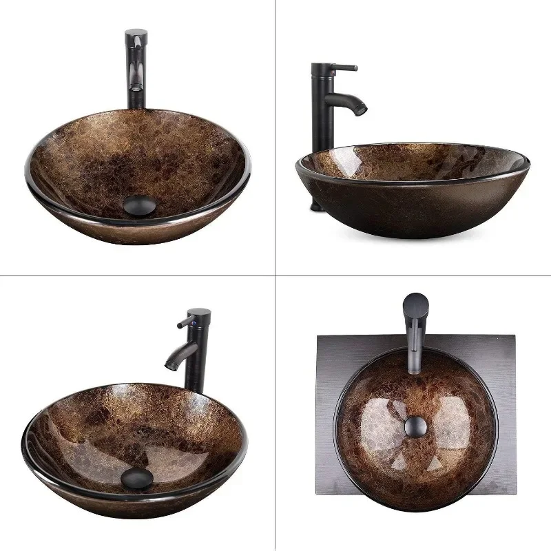 Bathroom Vessel Sink, 16.5