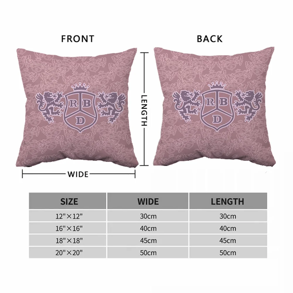 RBD Cushion Cover for Pillow Covers Decorative Twin Size Bedding Pillowcases 50x50 Pillowcase Decor 40x40 Decoration Living Room