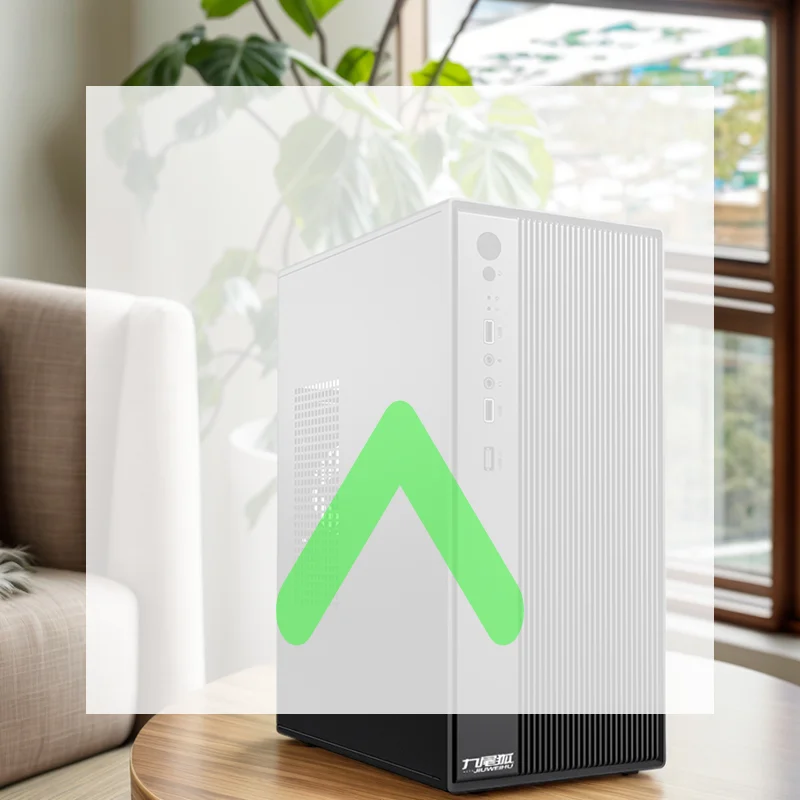 

Горячая распродажа! Корпус для мини-компьютера, настольный ПК, для материнских плат Micro-ATX/ITX, длина видеокарты 250 мм, вентиляторы для воздушного охлаждения 8 см, S-серия