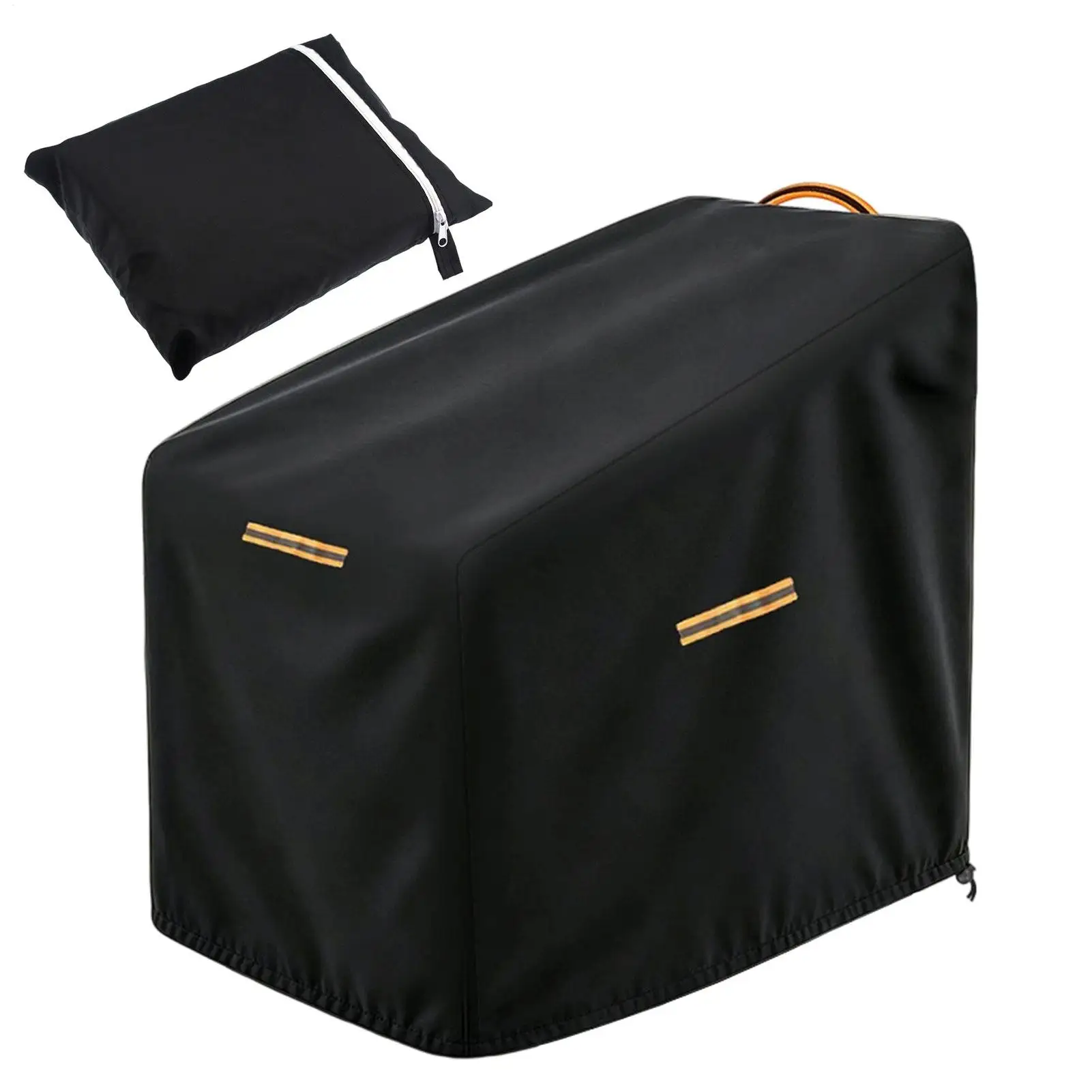 Garden Hose Reel Cover Dustproof UV Resistant Windproof Oxford Fabric Vertical Hose Reel Cover with reflective strips