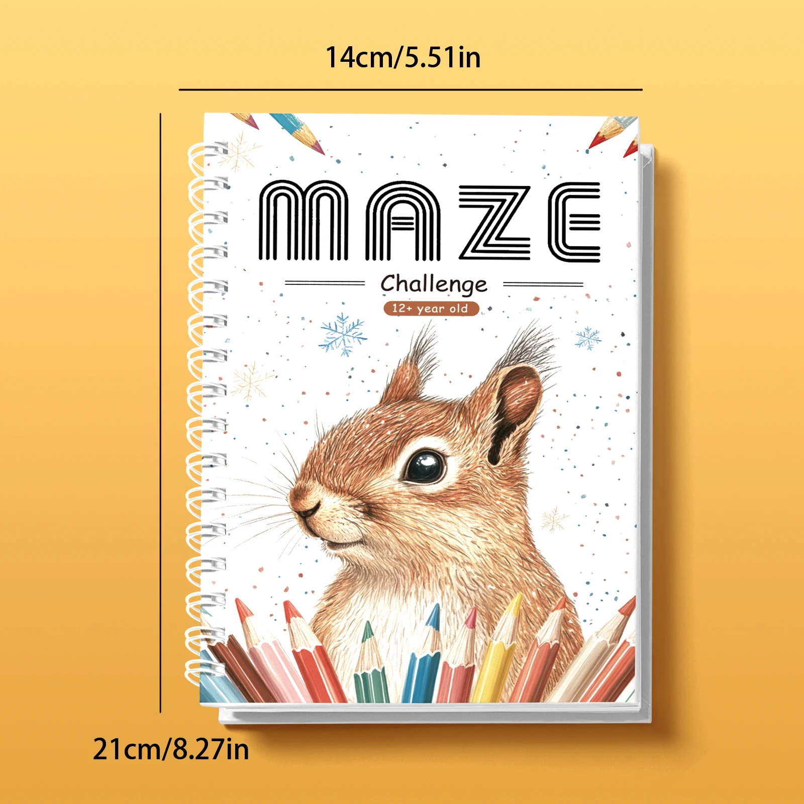 Kids Maze Game Book, Fun Puzzle Activity Workbook, Brain Training for Children, Improve Concentration & Logical Thinking view 4