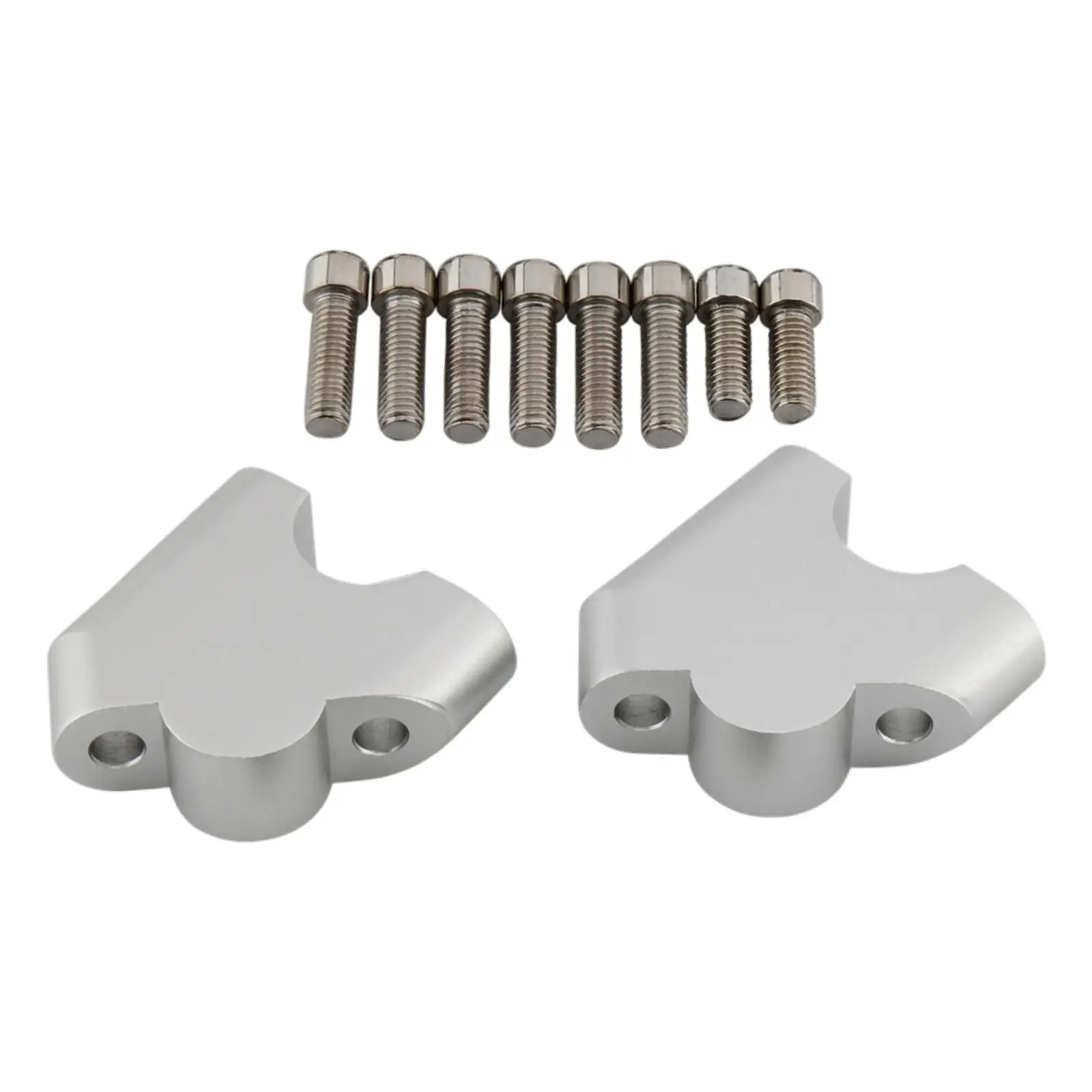 

Motorcycle Handlebar Risers Durable Aluminum Alloy Accessories Motorcycle Parts